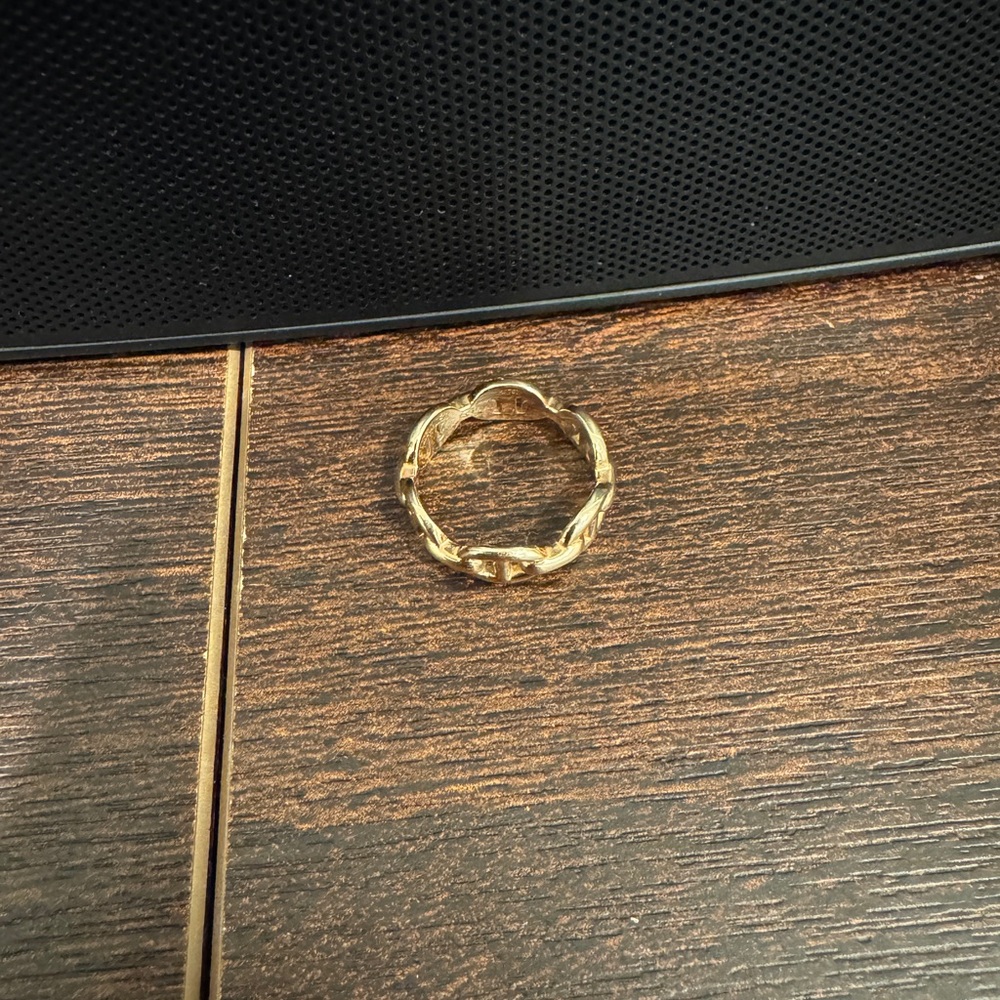 Hermes 18k rose gold chaine d’ancre enchainee - Picture 4 of 4